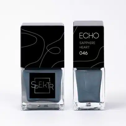 Stamping Nail Polish. Echo-Sapphire Heart