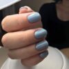 PANTONE-Abyss nagels design